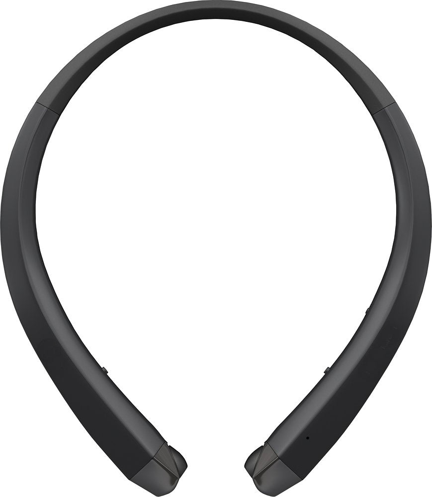 Tone Infinum Hbs-910Neckband Bluetooth Headset, Bluetooth Headset with Retractable Earbuds for Running/Sports Water-Proof Sweat-Proof Noise Canceling Wireless Earbuds for iPhone LG Android ( Black )