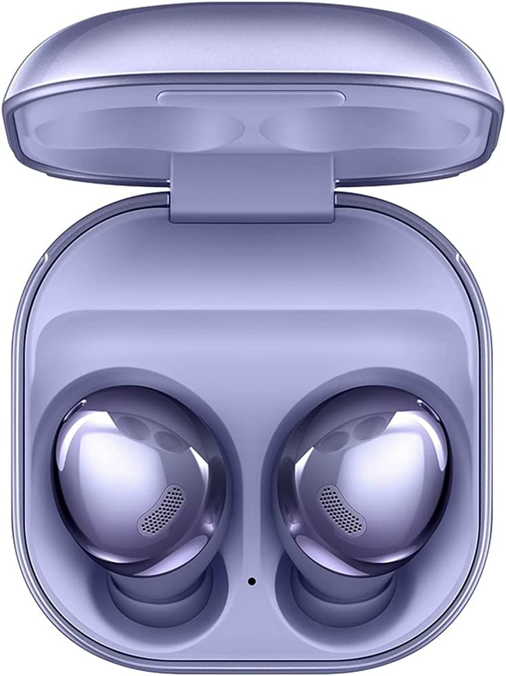 Buds Pro Headphones True Wireless Headsets Bluetooth Earbuds w/ Noise Cancelling, Hi-Fi Sound Earphones, 360 Audio, Comfort Ear Fit, HD Voice, Conversation Mode, IPX7 Water Resistant ( Purple )