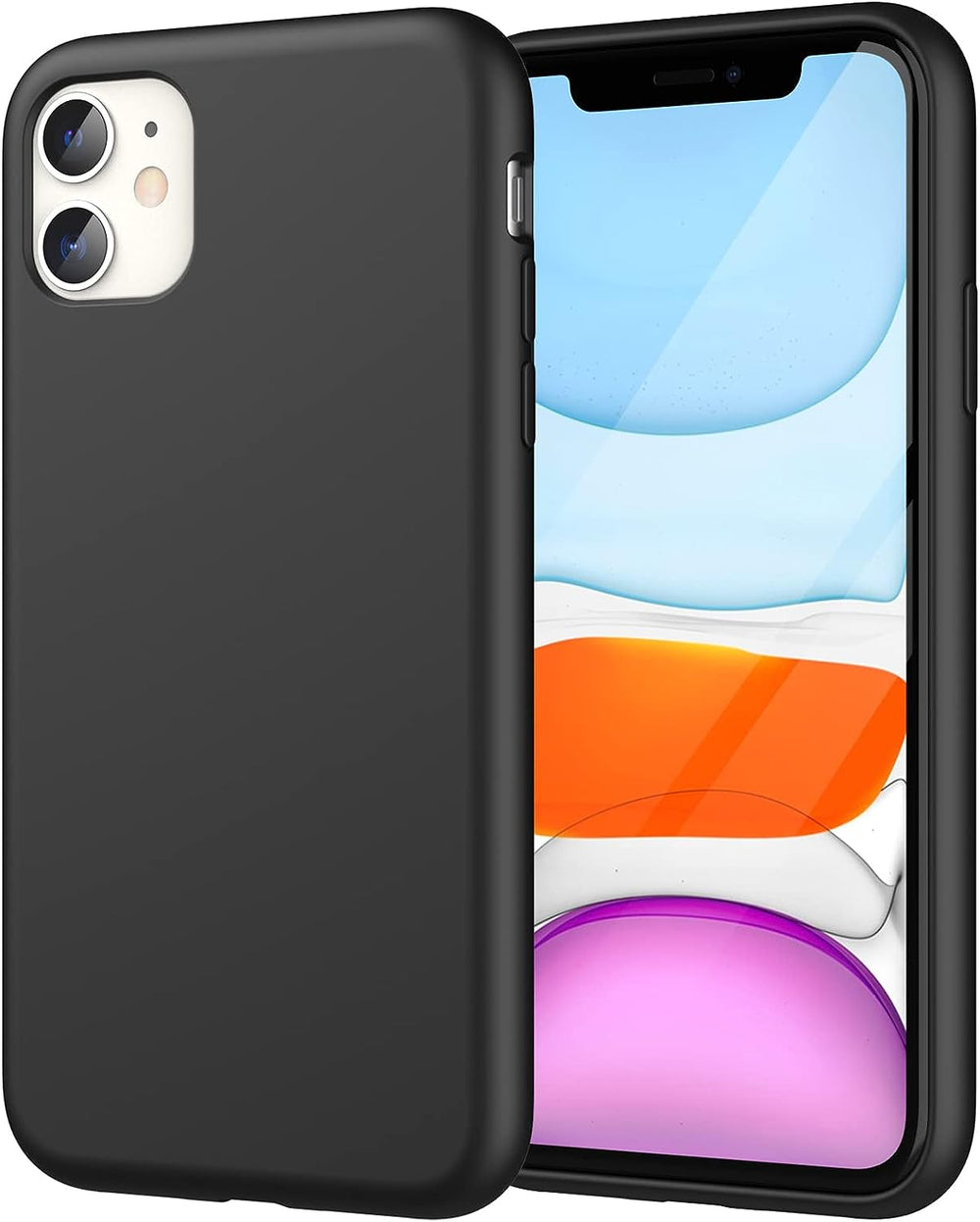 MAVRS Compatible with iPhone 12 Pro Max Case 6.7 inch(2020),[Silky and Soft Touch Series] Premium Soft Liquid Silicone Rubber Full-Body Protective Bumper Case for iPhone 12 Pro Max