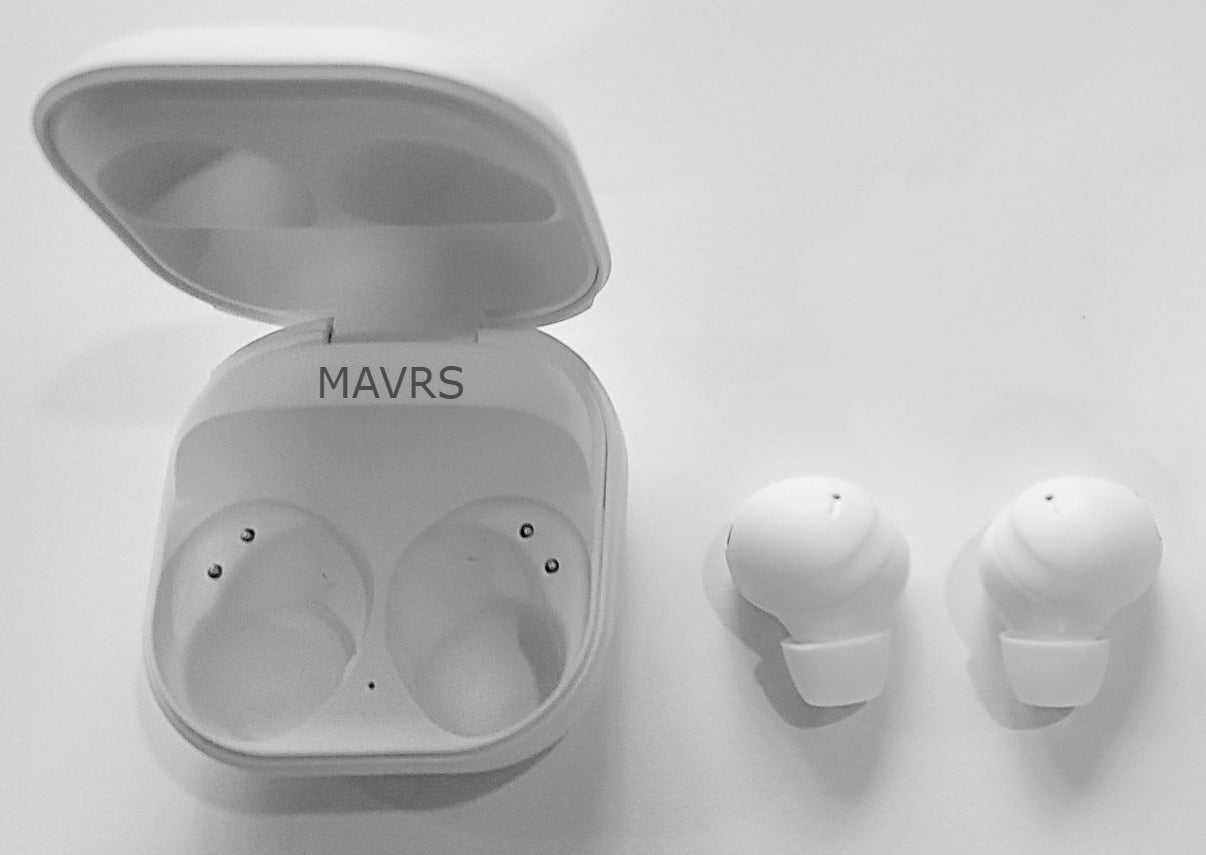 Buds Pro 2 Headphones True Wireless Headsets Bluetooth Earbuds w/ Noise Cancelling, Hi-Fi Sound Earphones, 360 Audio, Comfort Ear Fit, HD Voice, Conversation Mode, IPX7 Water Resistant ( White )