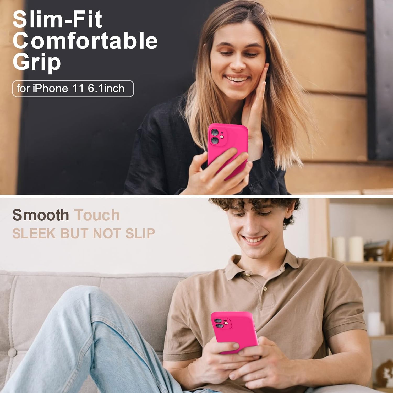 MAVRS Compatible with iPhone 12 Pro Max Case 6.7 inch(2020),[Silky and Soft Touch Series] Premium Soft Liquid Silicone Rubber Full-Body Protective Bumper Case for iPhone 12 Pro Max