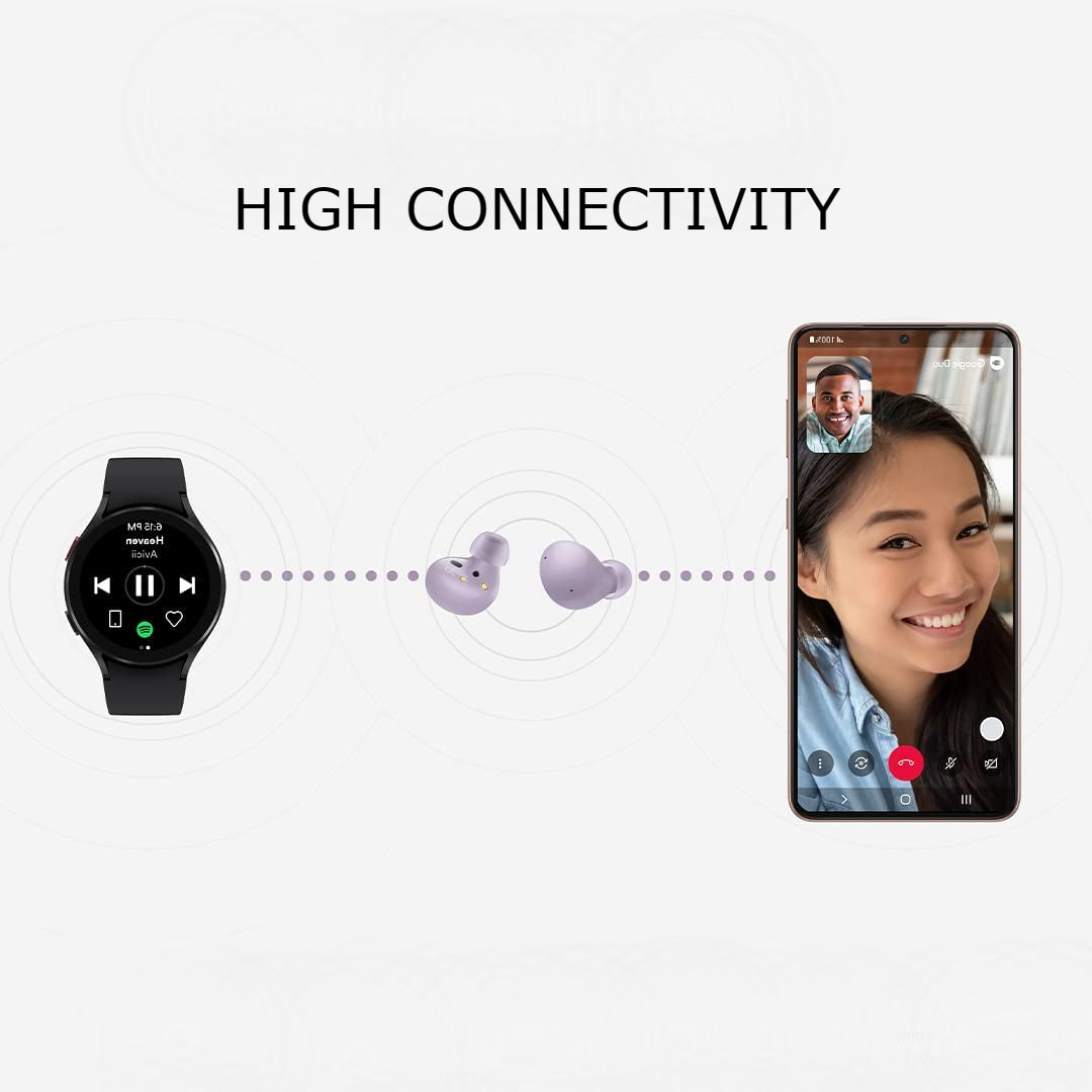 Buds Pro 2 Headphones True Wireless Headsets Bluetooth Earbuds w/ Noise Cancelling, Hi-Fi Sound Earphones, 360 Audio, Comfort Ear Fit, HD Voice, Conversation Mode, IPX7 Water Resistant ( Purple )