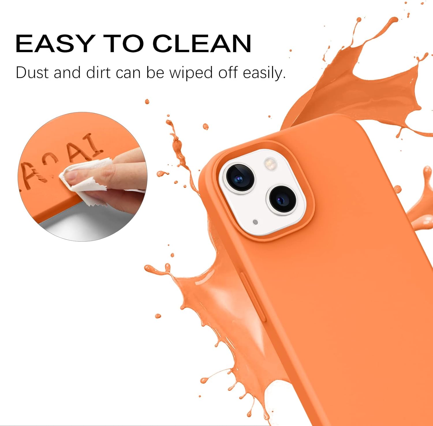 MAVRS Compatible with iPhone 12 Pro Max Case 6.7 inch(2020),[Silky and Soft Touch Series] Premium Soft Liquid Silicone Rubber Full-Body Protective Bumper Case for iPhone 12 Pro Max