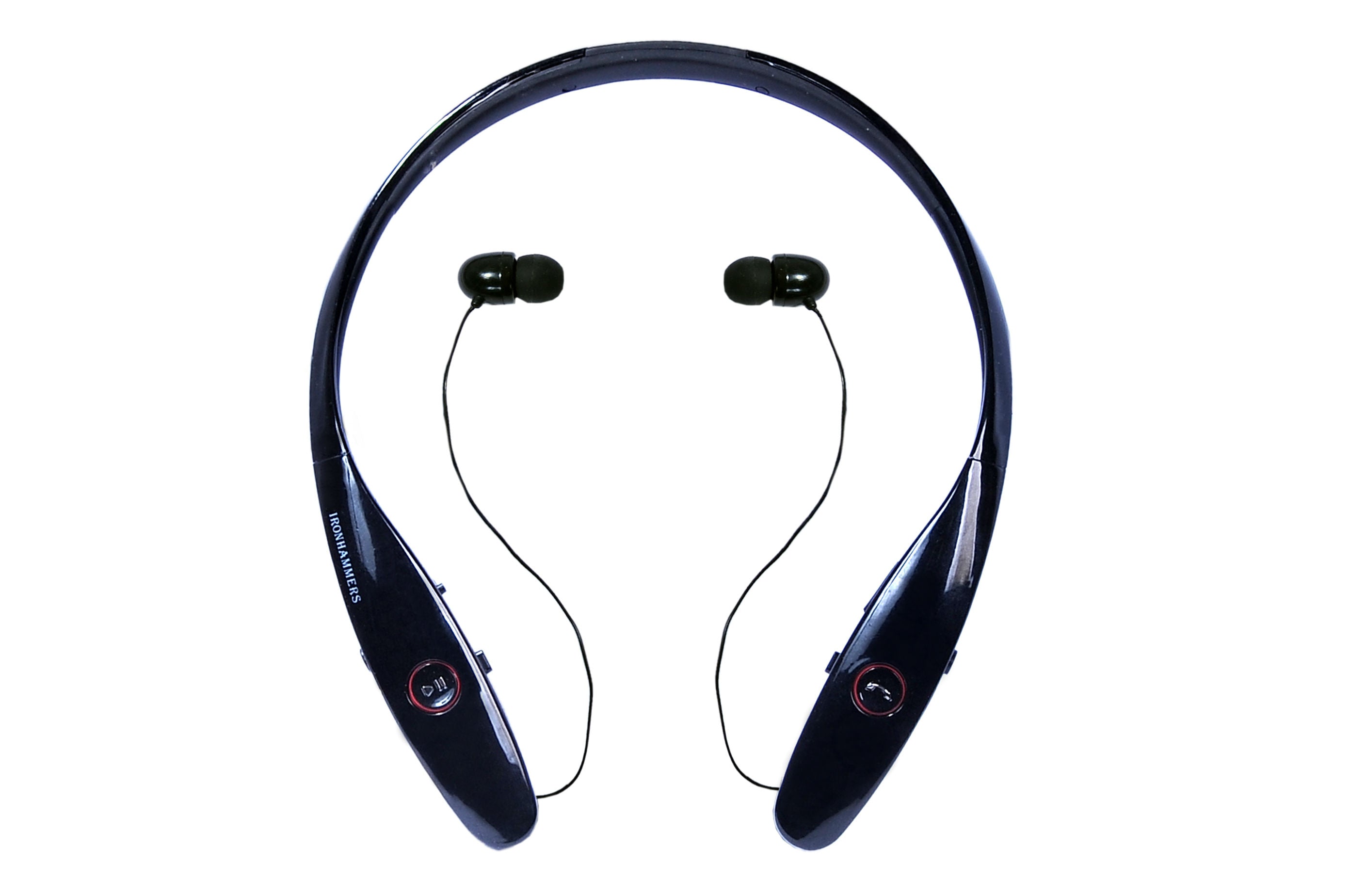 Tone Infinum Hbs-900Neckband Bluetooth Headset, Headphones with Retractable Earbuds for Running/Sports Noise Canceling Wireless Earbuds