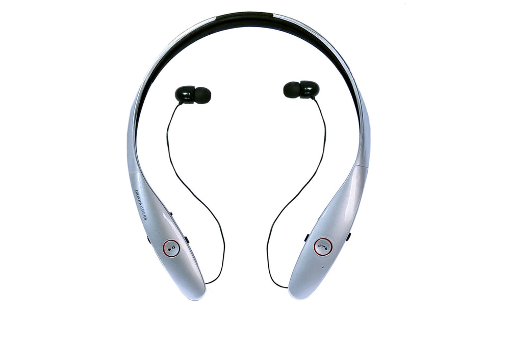 Tone Infinum Hbs-900Neckband Bluetooth Headset, Headphones with Retractable Earbuds for Running/Sports Noise Canceling Wireless Earbuds