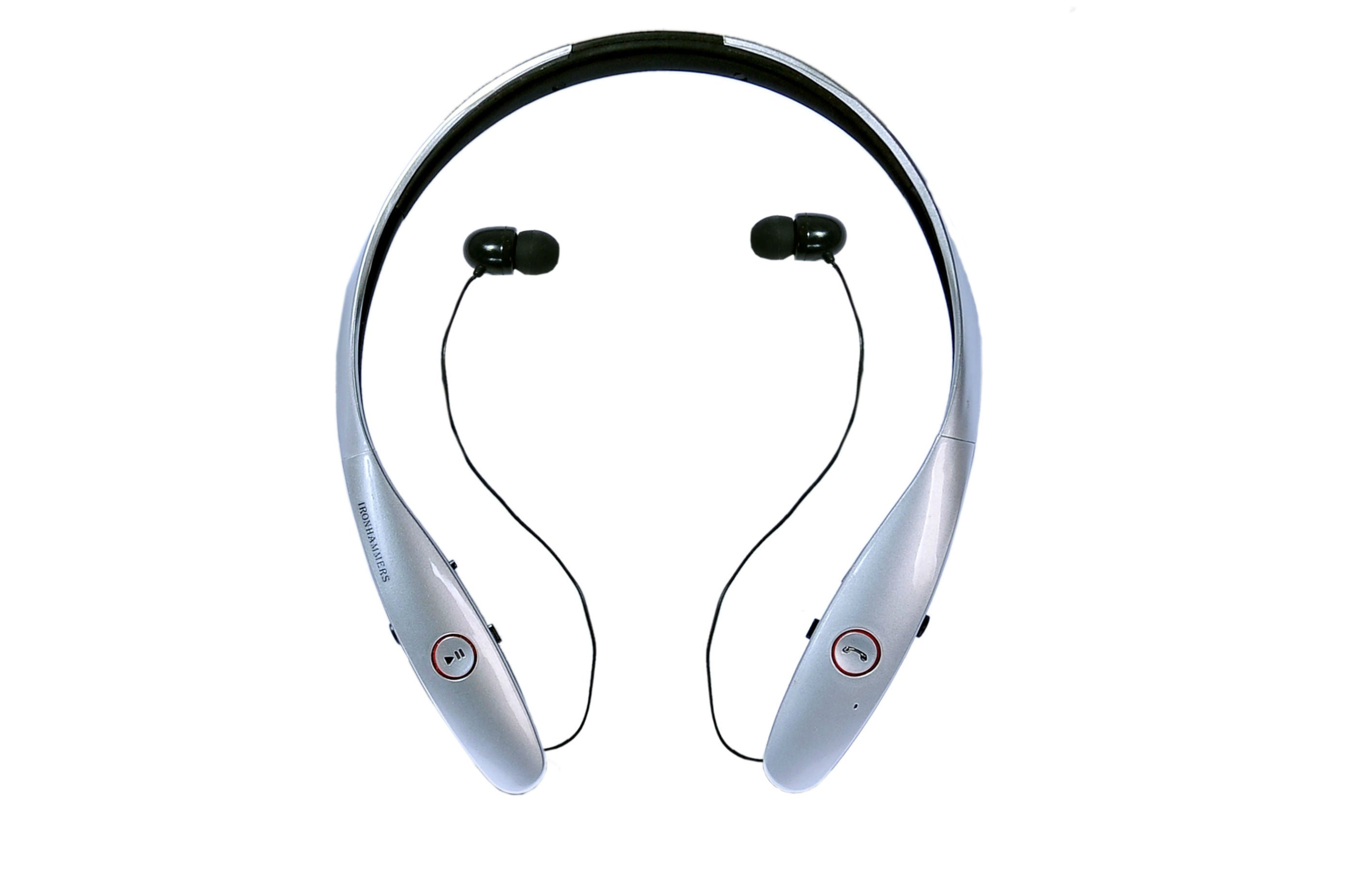 Tone Infinum Hbs-900Neckband Bluetooth Headset, Headphones with Retractable Earbuds for Running/Sports Noise Canceling Wireless Earbuds